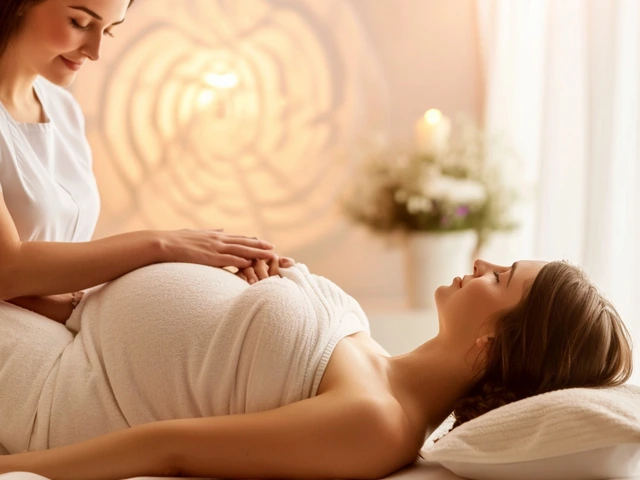Jak těhotenská masáž může zmírnit otoky